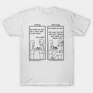Dating vs Marriage T-Shirt